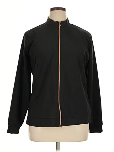 Pre-owned Assorted Brands Track Jacket In Black