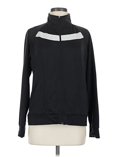 Pre-owned Assorted Brands Track Jacket In Black