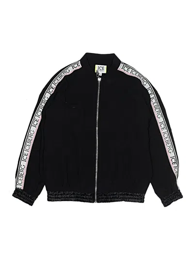 Pre-owned Assorted Brands Kids' Track Jacket In Black