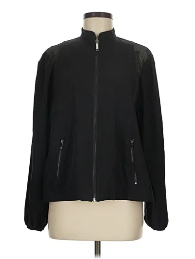 Pre-owned Assorted Brands Track Jacket In Black