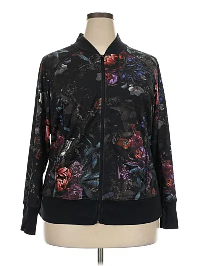 Pre-owned Assorted Brands Track Jacket In Black