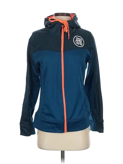 Pre-owned Assorted Brands Track Jacket In Blue