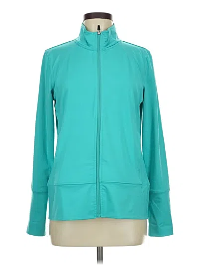 Pre-owned Assorted Brands Track Jacket In Blue