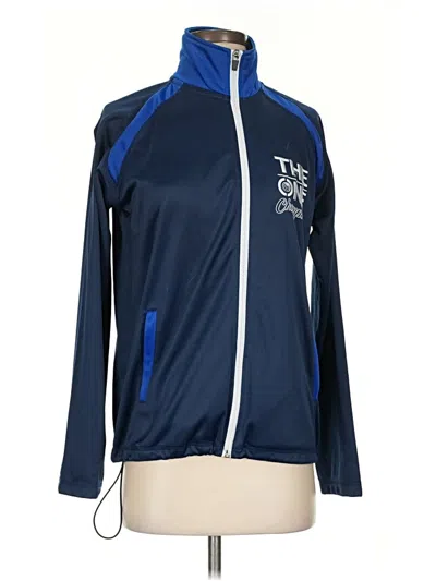 Pre-owned Assorted Brands Track Jacket In Blue