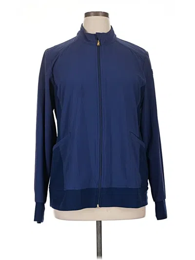 Assorted Brands Track Jacket In Blue