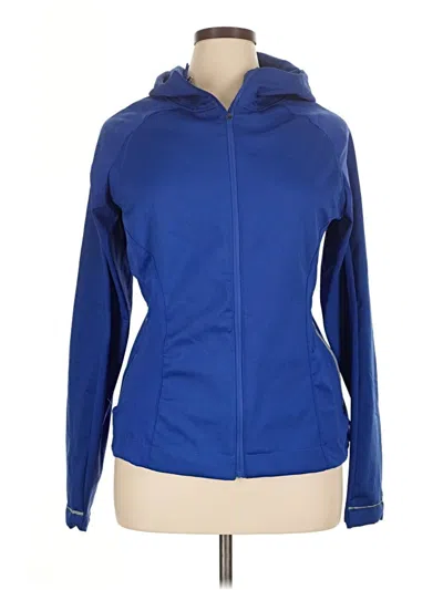 Pre-owned Assorted Brands Track Jacket In Blue