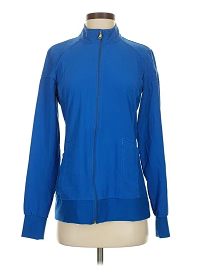 Pre-owned Assorted Brands Track Jacket In Blue