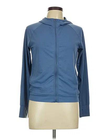 Pre-owned Assorted Brands Track Jacket In Blue
