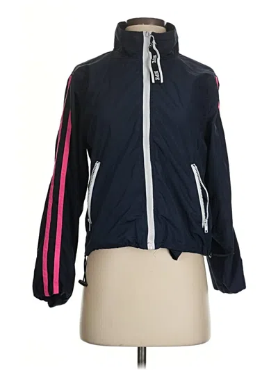 Pre-owned Assorted Brands Track Jacket In Blue