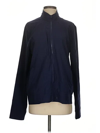 Pre-owned Assorted Brands Track Jacket In Blue