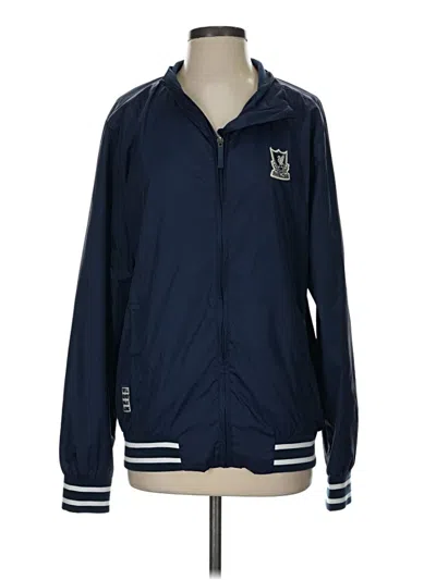 Pre-owned Assorted Brands Track Jacket In Blue