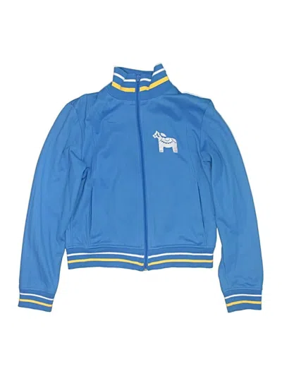 Pre-owned Assorted Brands Kids' Track Jacket In Blue
