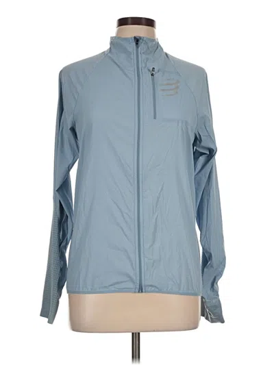 Pre-owned Assorted Brands Track Jacket In Blue