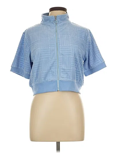 Assorted Brands Track Jacket In Blue