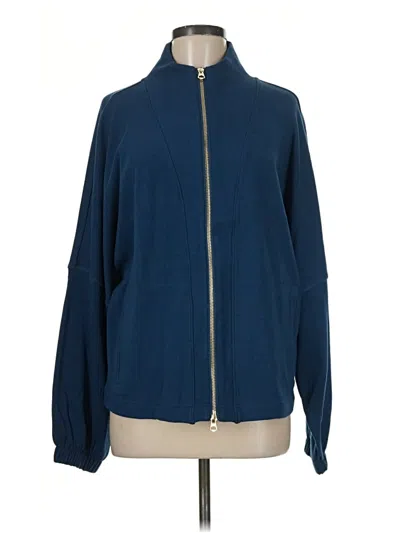 Pre-owned Assorted Brands Track Jacket In Blue