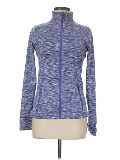 Pre-owned Assorted Brands Track Jacket In Blue