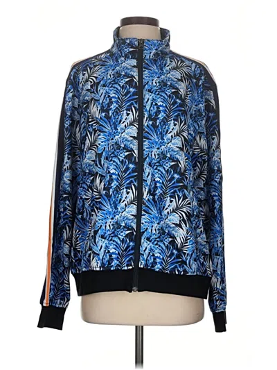 Pre-owned Assorted Brands Track Jacket In Blue