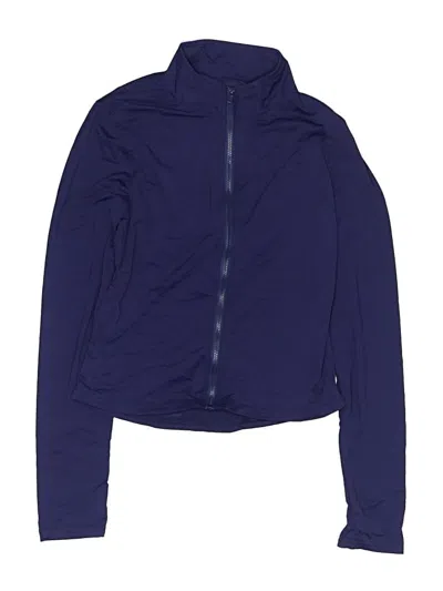 Pre-owned Assorted Brands Kids' Track Jacket In Blue