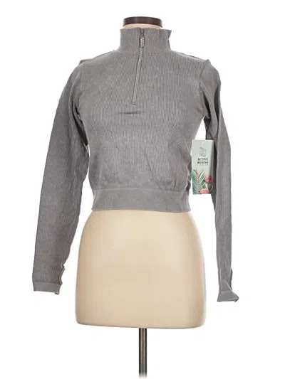 Assorted Brands Track Jacket In Gray