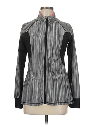 Pre-owned Assorted Brands Track Jacket In Gray
