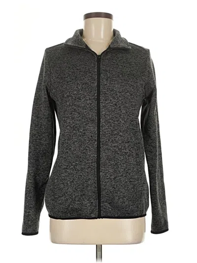 Pre-owned Assorted Brands Track Jacket In Gray