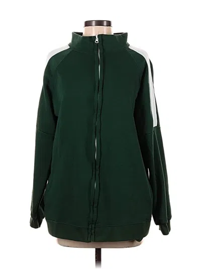 Pre-owned Assorted Brands Track Jacket In Green