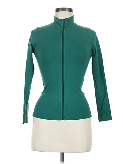 Pre-owned Assorted Brands Track Jacket In Green