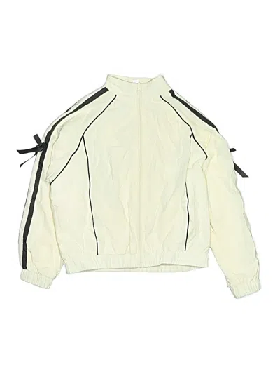 Pre-owned Assorted Brands Kids' Track Jacket In Ivory