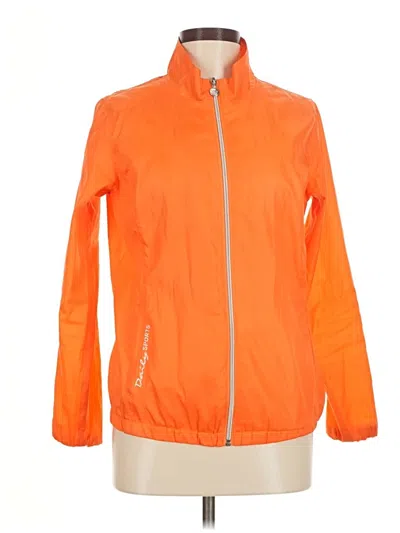 Pre-owned Assorted Brands Track Jacket In Orange