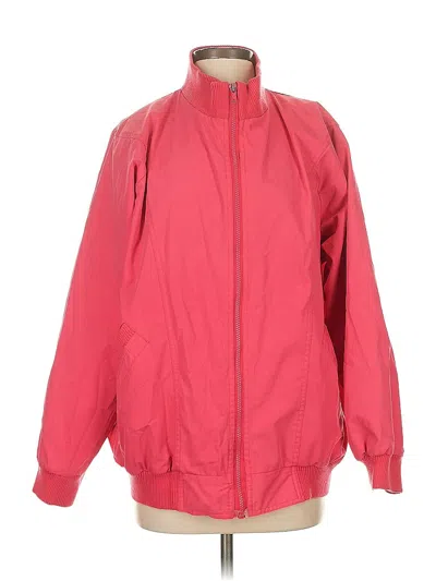 Pre-owned Assorted Brands Track Jacket In Pink