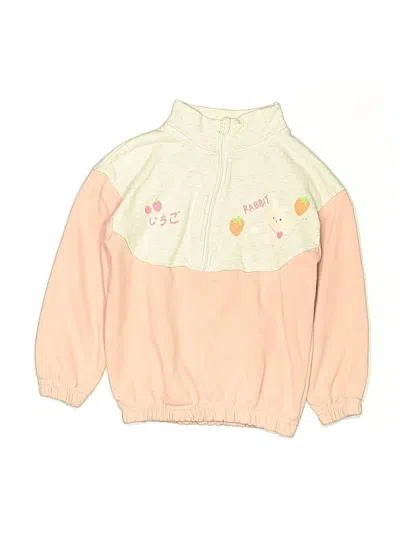 Pre-owned Assorted Brands Kids' Track Jacket In Pink