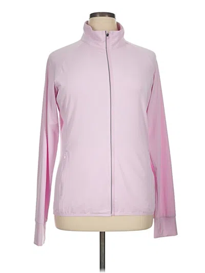 Pre-owned Assorted Brands Track Jacket In Pink