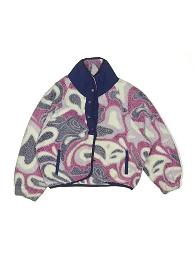 Pre-owned Assorted Brands Kids' Track Jacket In Purple