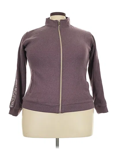 Pre-owned Assorted Brands Track Jacket In Purple