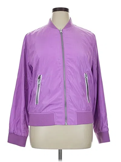 Pre-owned Assorted Brands Track Jacket In Purple