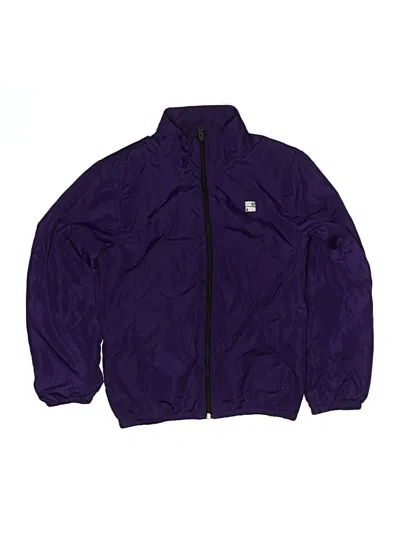 Pre-owned Assorted Brands Kids' Track Jacket In Purple