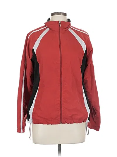 Pre-owned Assorted Brands Track Jacket In Red