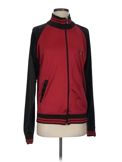 Pre-owned Assorted Brands Track Jacket In Red