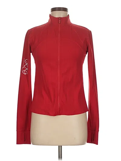 Pre-owned Assorted Brands Track Jacket In Red