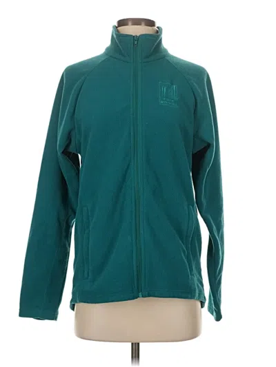 Pre-owned Assorted Brands Track Jacket In Teal