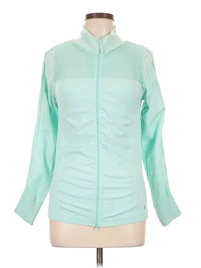 Pre-owned Assorted Brands Track Jacket In Teal