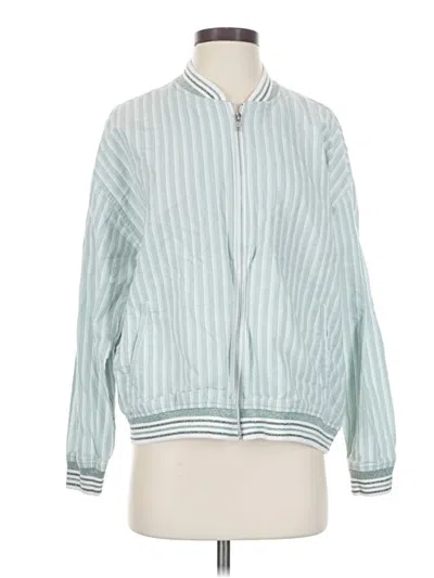Pre-owned Assorted Brands Track Jacket In Teal