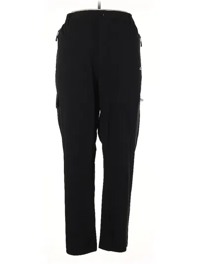 Pre-owned Assorted Brands Track Pants In Black