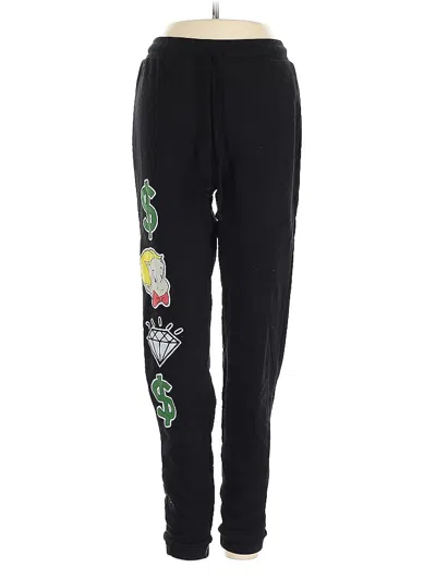 Pre-owned Assorted Brands Track Pants In Black