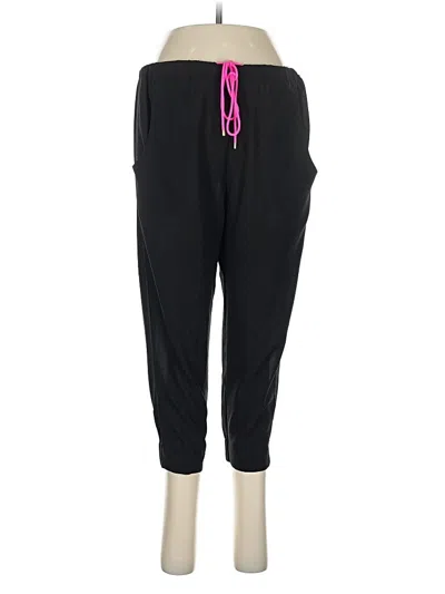 Pre-owned Assorted Brands Track Pants In Black