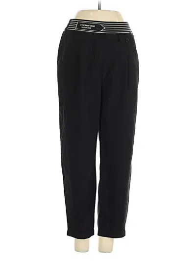 Pre-owned Assorted Brands Track Pants In Black