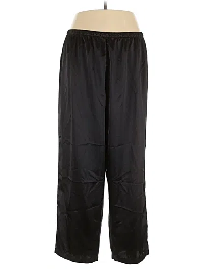Pre-owned Assorted Brands Track Pants In Black