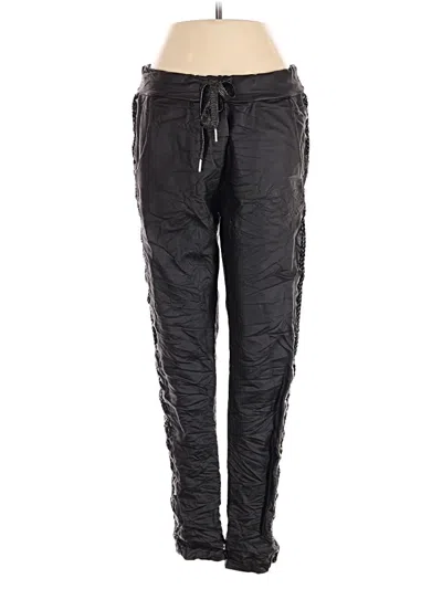 Pre-owned Assorted Brands Track Pants In Black