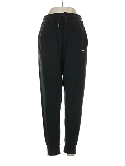 Pre-owned Assorted Brands Track Pants In Black
