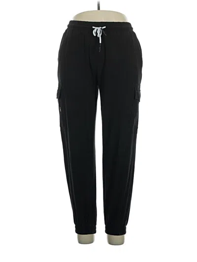 Pre-owned Assorted Brands Track Pants In Black